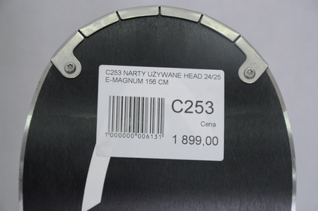 NARTY UŻYWANE HEAD SUPERSHAPE E. MAGNUM + Head PRD12 24/5 156 cm NRC253