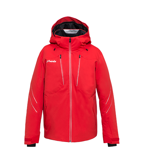 MĘSKA KURTKA PHENIX 18/19 TWIN PEAKS JACKET ES872OT30 Red | Narty