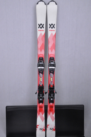 NARTY UŻYWANE VOLKL DEACON 7.2 + FTD 10 21/22 158 cm NRC1139
