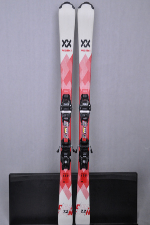 NARTY UŻYWANE VOLKL DEACON 7.2 + FTD 10 21/22 158 cm NRC1125