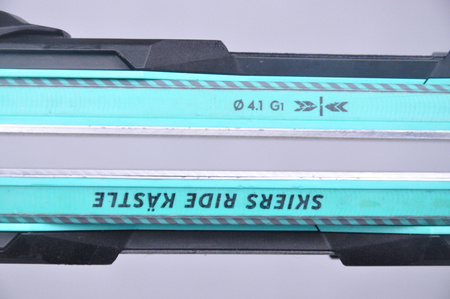 NARTY UŻYWANE KASTLE RX 11 + K12 22/23 165 cm NRC49
