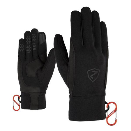 RĘKAWICE NARCIARSKIE ZIENER GUSTY TOUCH Mountaineering Black 2024