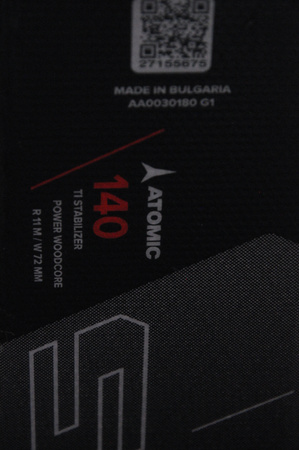 NARTY UŻYWANE ATOMIC REDSTER SC + M10 23/24 140 cm NRC458