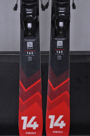 NARTY UŻYWANE VOLKL RACETIGER SRC + Motion 10 24/25 163 cm NRC549
