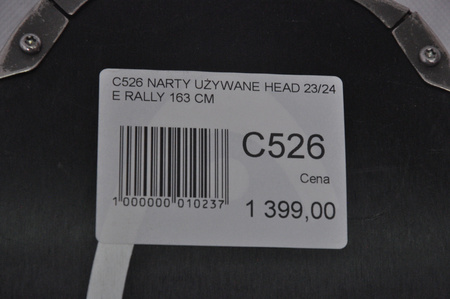 NARTY UŻYWANE HEAD SUPERSHAPE ERALLY + PRD12 23/24 163 cm NRC526