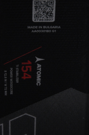 NARTY UŻYWANE ATOMIC REDSTER SC + M10 23/24 154 cm NRC470