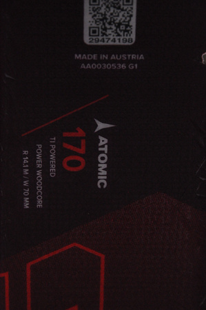 NARTY UŻYWANE ATOMIC REDSTER S7 + M12 GW 23/24 170 cm NRC727