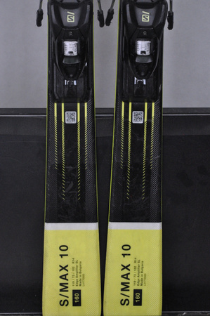 NARTY UŻYWANE SALOMON S/MAX 10 + M11 22/23 160 cm NRC562