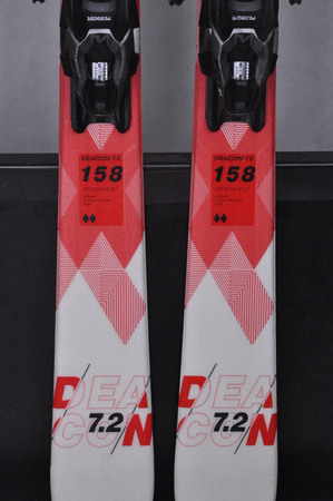 NARTY UŻYWANE VOLKL DEACON 7.2 + FTD 10 21/22 158 cm NRC1120