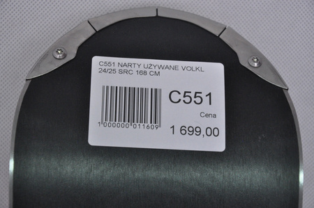 NARTY UŻYWANE VOLKL RACETIGER SRC + Motion 10 24/25 168 cm NRC551