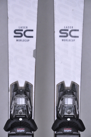 NARTY UŻYWANE STOCKLI LASER SC + MC11 24/25 156 cm NRC93