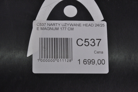 NARTY UŻYWANE HEAD SUPERSHAPE E. MAGNUM + Head PRD12 24/25 177 cm NRC537