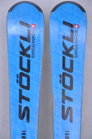 NARTY UŻYWANE STOCKLI LASER SL + MC11 24/25 150 cm NRC13