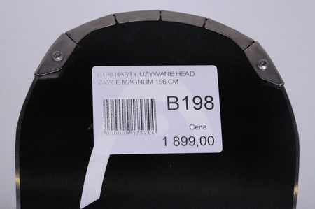 NARTY UŻYWANE HEAD SUPERSHAPE E. MAGNUM + Head PRD12 22/23 156 cm NRB198