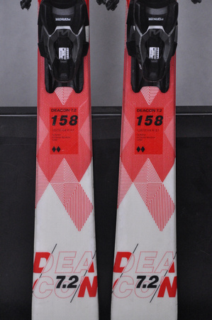 NARTY UŻYWANE VOLKL DEACON 7.2 + FTD 10 21/22 158 cm NRC1117