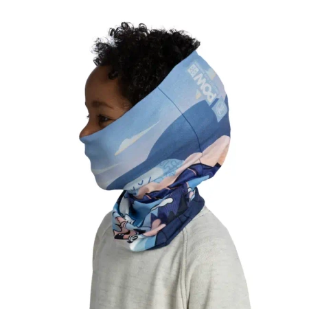 JUNIORSKI BUFF CHUSTA ORIGINAL POW Riam Blue by Turbo Bambi