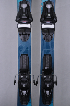 NARTY UŻYWANE STOCKLI MONTERO AS + Salomon Strive 11 24/25 166 cm NRC74