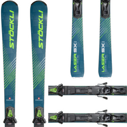 NARTY STOCKLI LASER SX + SPEED + Salomon SRT12 2025