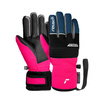 JUNIORSKIE RĘKWICE NARCIARSKIE REUSCH BENJI R-TEX® XT Black/Dress Blue/Pink 2026