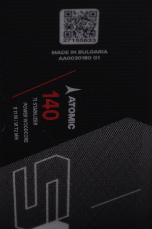 NARTY UŻYWANE ATOMIC REDSTER SC + M10 23/24 140 cm NRC455