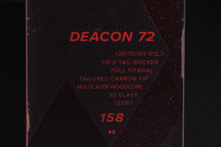 NARTY UŻYWANE VOLKL DEACON 72 + Motion 12 22/23 158 cm NRC238
