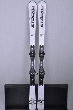 NARTY UŻYWANE STOCKLI LASER SC + MC11 24/25 156 cm NRC93