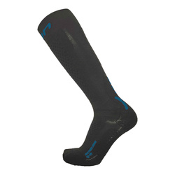 SKARPETY NARCIARSKIE UYN MAN SKI ON PUR SNOW Black/Blue 2026