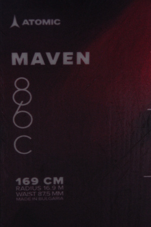 NARTY UŻYWANE ATOMIC MAVEN 86C + STRIVE 11 22/23 169 cm NRC578