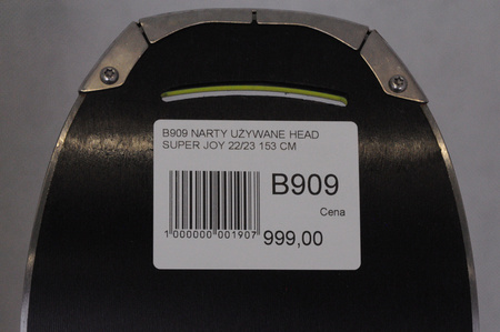 NARTY UŻYWANE HEAD SUPER JOY 22/23 + JOY 11 153 cm NRB909