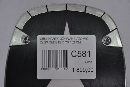 NARTY UŻYWANE REDSTER Q9 + X12 22/23 152 cm NRC581