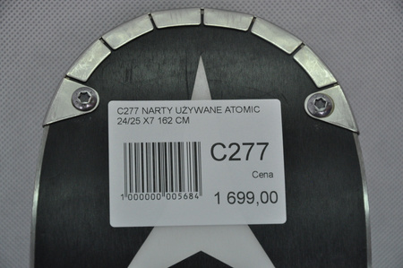NARTY UŻYWANE ATOMIC REDSTER X7 + Atomic MI12 GW 24/25 162 cm NRC277