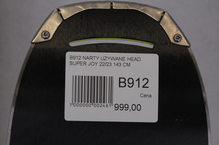 NARTY UŻYWANE HEAD SUPER JOY 22/23 + JOY 11 143 cm NRB912