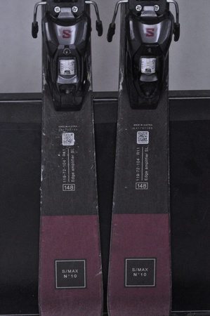 DAMSKIE NARTY UŻYWANE SALOMON S/MAX 10 + M11 23/24 148 cm NRC570