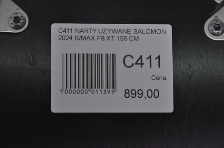 NARTY UŻYWANE SALOMON S/MAX F8 XT + M10 2024 156 cm NRC411