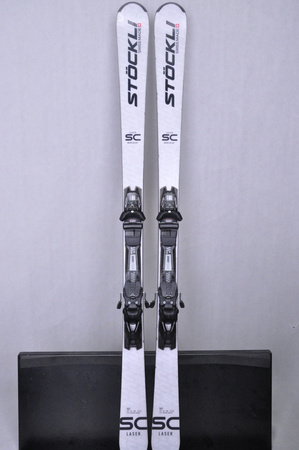 NARTY UŻYWANE STOCKLI LASER SC + MC11 24/25 163 cm NRC102