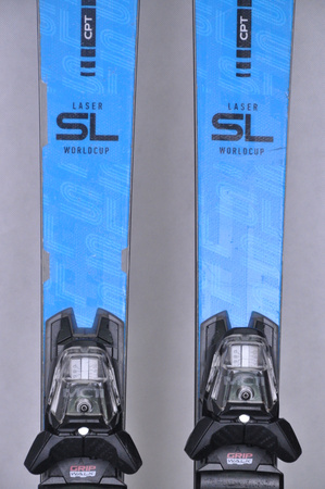 NARTY UŻYWANE STOCKLI LASER SL + MC11 24/25 165 cm NRC28
