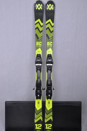 NARTY UŻYWANE VOLKL RACETIGER SC 24/25 + VMotion 10 158 cm NRC826