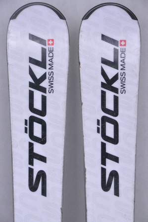 NARTY UŻYWANE STOCKLI LASER SC + MC11 24/25 163 cm NRC102