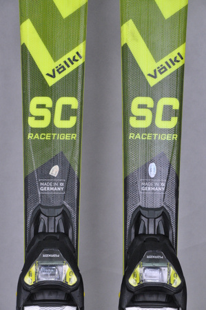 NARTY UŻYWANE VOLKL RACETIGER SC 24/25 + VMotion 12 153 cm NRC841