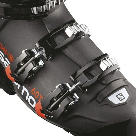 JUNIORSKIE BUTY NARCIARSKIE SALOMON 18/19 GHOST 60 T M Black/Orange