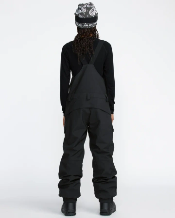DAMSKIE SPODNIE SNOWBOARDOWE VOLCOM CRESTON 3D STRETCH BIB OVERALL Black 2026