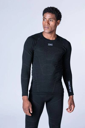 MĘSKA KOSZULKA TERMICZNA X-BIONIC SYMBIO MERINO LS Opal Black 2026