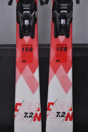 NARTY UŻYWANE VOLKL DEACON 7.2 + FTD 10 21/22 158 cm NRC1115