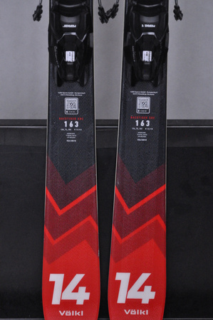 NARTY UŻYWANE VOLKL RACETIGER SRC + Motion 10 24/25 163 cm NRC215
