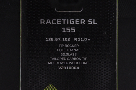 NARTY UŻYWANE VOLKL RACETIGER SL + VMotion 12 23/24 155 cm NRC637