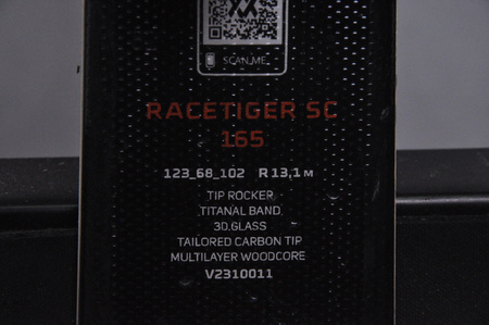 NARTY UŻYWANE VOLKL RACETIGER SC 23/24 + VMotion 12 165 cm NRC829