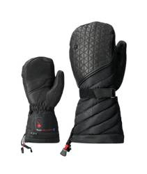 DAMSKIE RĘKAWICE PODGRZEWANE LENZ HEAT 6.0 FINGER CAP MITTENS Black 2025