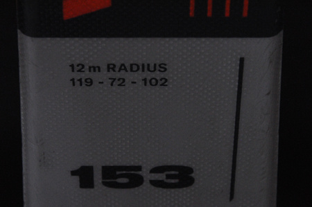 NARTY UŻYWANE BLIZZARD WCR 72 + TLT 10 24/25 153 cm NRC919