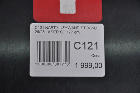 NARTY UŻYWANE STOCKLI LASER SC + MC11 24/25 177 cm NRC121