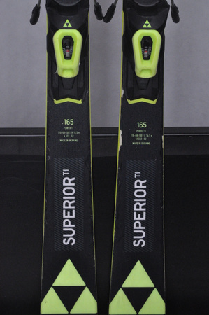 NARTY UŻYWANE FISCHER RC4 SUPERIOR TI 23/24 + Z11 165 cm NRC744